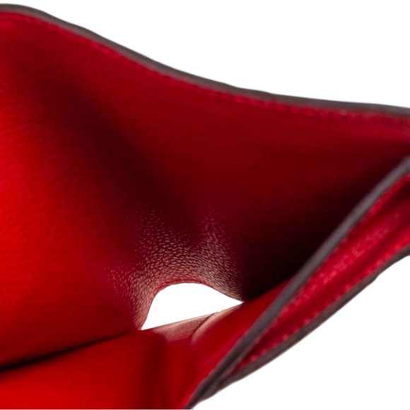 Louis Vuitton Monogram Empreinte Curieuse Compact Wallet in Cerise Red - Picture 10 of 15